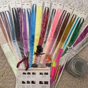 Huge Hair Tinsel Lot (Unused)